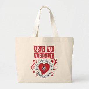 JLMS aangepaste grote Canvas tas
