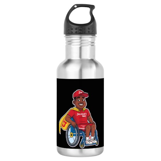 JLon Superhero Hydration Bottle Waterfles (Voorkant)