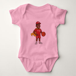 J'Lon the Champion Baby Tee Romper