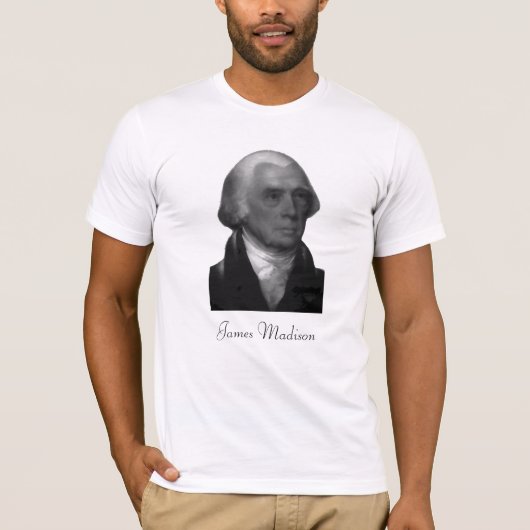 JMadison T Shirt, James Madison T-shirt (Voorkant)