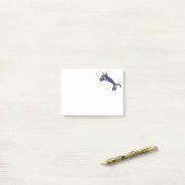 JMCdesign Blue Dog Post-it® notes 4 x 3 (Op bureau)