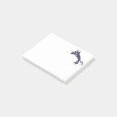 JMCdesign Blue Dog Post-it® notes 4 x 3 (Schuin)