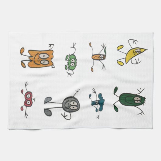 JMCdesign Foodie Kitchen Towel Theedoek (Horizontaal)