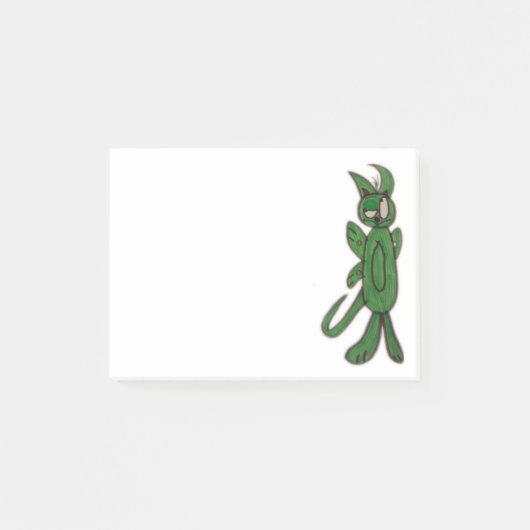 JMCdesign Green Dog Post-it® notes 4 x 3 (Voorkant)