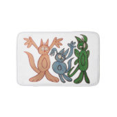 JMCdesign Hogs Small Bath Mat (Voorkant)