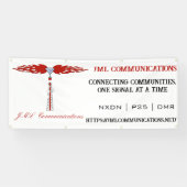 JML Communications Business Spandoek (Horizontaal)