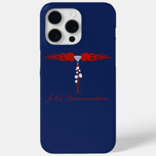 JML Communications Tower Logo iPhone 15 Pro Max Hoesje