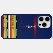 JML Communications Tower Logo & RSRP Signal Streng Case-Mate iPhone Case (Achterkant (horizontaal))