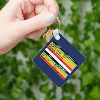 JML Communications Tower Logo & RSRP Signal Streng Sleutelhanger