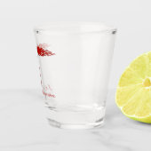 JML Communications Tower Logo Shot glass Shot Glas (Rechts)