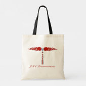 JML Communications: Tower Logo, Two-Tower Logo Tote Bag (Achterkant)