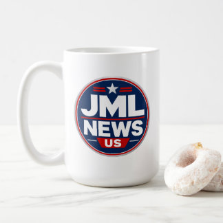 JML News US Logo Koffiemok