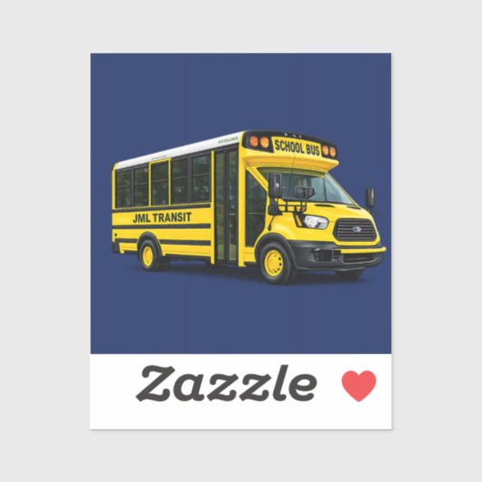 JML Transit; Logo Sticker (Vel)
