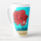 JMon en Thiru Latte Cup Latte Mok (Linkerhoek)