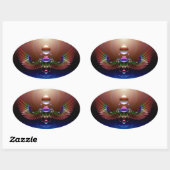 JMR - Crystal Scarab Ovale Sticker (Vel)