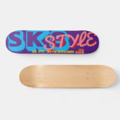 JMT8 STYLE JMT7 3/4" Skateboard Deck (Horz)