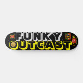 JMT 7 3/4" FUNKY OUTCAST Skateboard Deck (Horz)