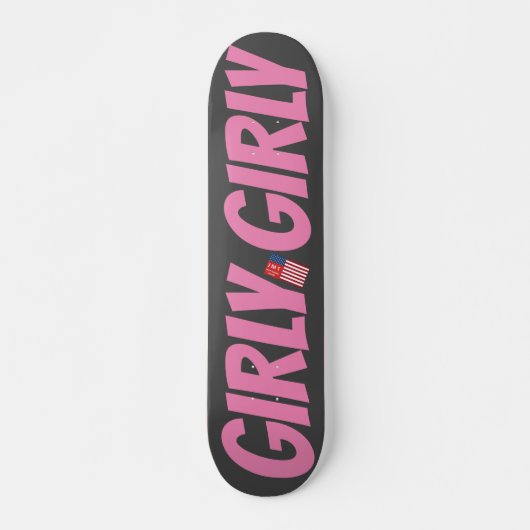 JMT 7 3/4" GIRLY GIRLY Skateboard Deck (Devant)