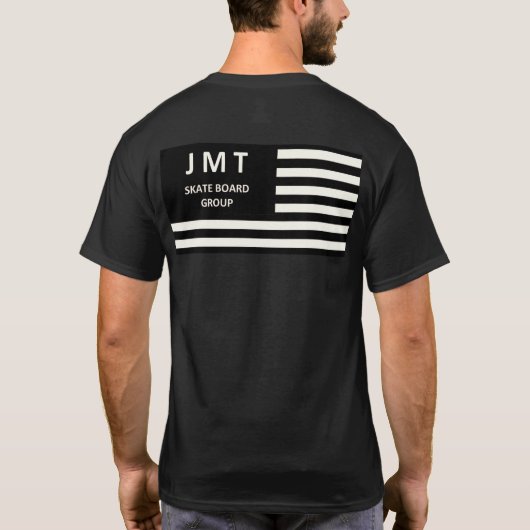 JMT AMERICA Basic Donker T-shirt (Achterkant)