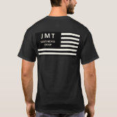 JMT AMERICA T-Shirt Basique Foncé (Dos)