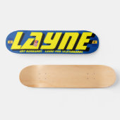 JMT BARB LAYNE 7 3/4" Skateboard Deck (Horz)