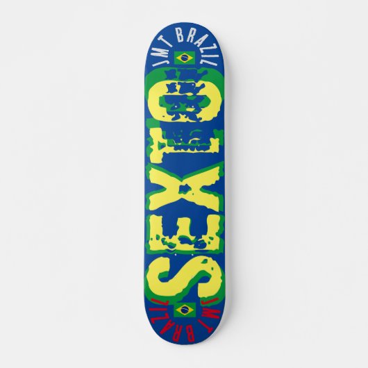 JMT BRASIL 7 3/4" Planche de Skateboard (Devant)