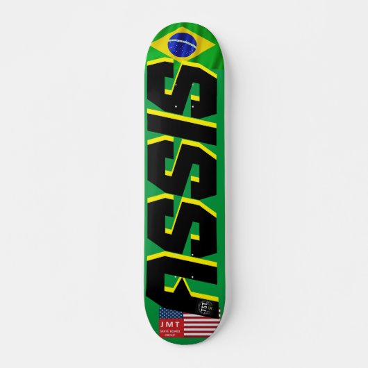 JMT BRAZIL ASSIS PRO 7 3/4" Skateboard Deck (Devant)