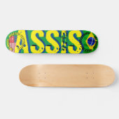 JMT BRAZIL ASSIS PRO 7 3/4" Skateboard Deck (Horz)
