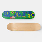 JMT BRAZIL E AI ? JMT 7 3/4" Skateboard Deck (Horz)