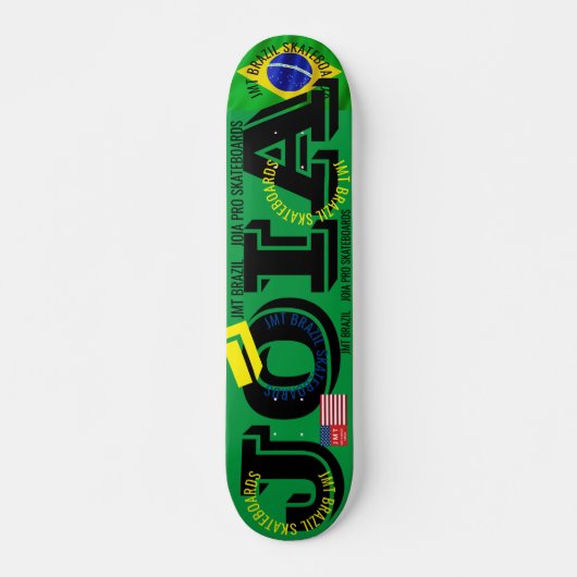 JMT BRAZIL JOIA JMT 7 3/4" Skateboard Deck (Devant)