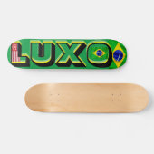 JMT BRAZIL LUXO 7 3/4" Skateboard Deck (Horz)