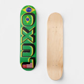 JMT BRAZIL LUXO 7 3/4" Skateboard Deck (Recto)