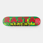 JMT BRAZIL RASTA BEACH Planche de Skateboard 7 3 (Horz)