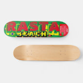 JMT BRAZIL RASTA BEACH Planche de Skateboard 7 3 (Horz)