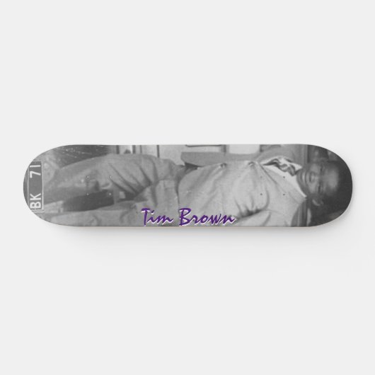 JMT BROWN TIM 7 3/4" Skateboard Deck (Horz)