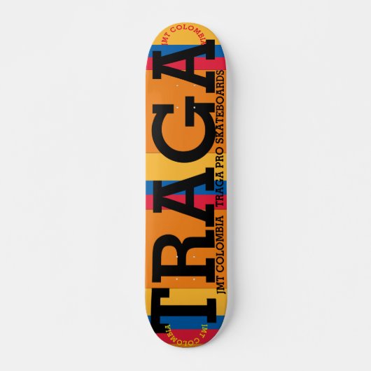 JMT COLOMBIA TRAGA 7 3/4-inch skateboard Deck (Voorkant)