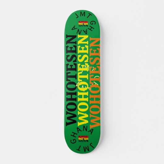 JMT GHANA 7 3/4 "Skateboard Deck Skateboard (Voorkant)