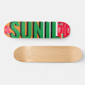 JMT INDIA 7 3/4" SUNNIL Skateboard Deck (Horz)