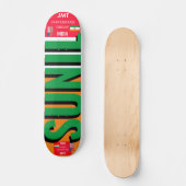 JMT INDIA 7 3/4" SUNNIL Skateboard Deck (Recto)