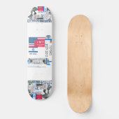 JMT ISRAEL 8 1/4 "Skateboard Deck Skateboard (Voorkant)