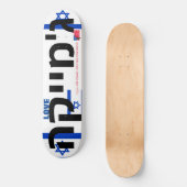 JMT ISRAEL LOVE JMT 8 1/4" Skateboard Deck (Voorkant)