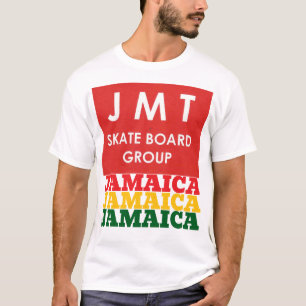 JMT JAMAICA JAMAICA Heren Basic T-Shirt