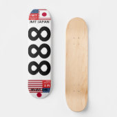 JMT JAPAN 888 7 3/4" Skateboard Deck (Recto)