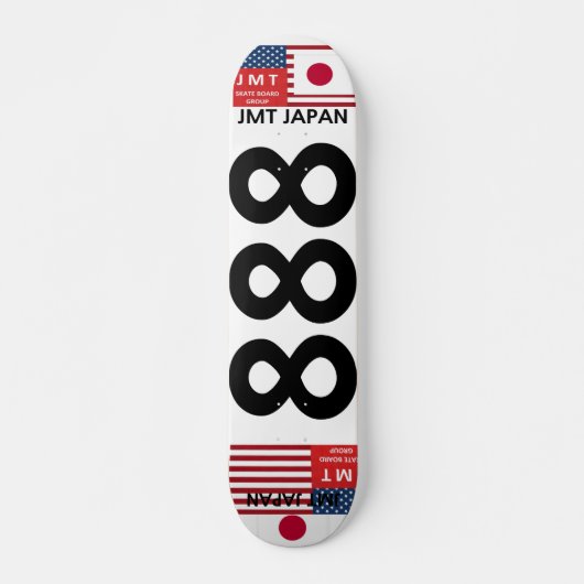 JMT JAPAN 888 7 3/4" Skateboard Deck (Devant)