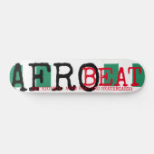 JMT NIGERIA AFRO BEAT 7 3/4" Planche de Skateboard (Horz)