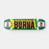 JMT NIGERIA BURNA 7 3/4" Planche de Skateboard (Horz)