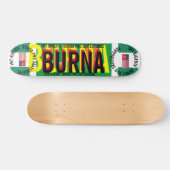 JMT NIGERIA BURNA 7 3/4" Planche de Skateboard (Horz)