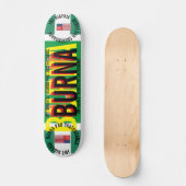 JMT NIGERIA BURNA 7 3/4" Planche de Skateboard (Recto)