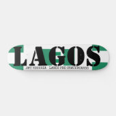 JMT NIGERIA LAGOS 7 3/4-inch skateboard Deck (Horizontaal)