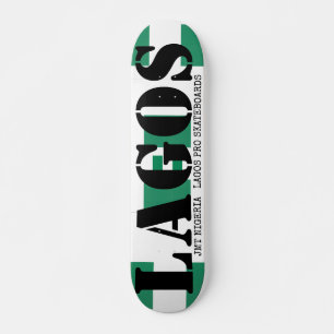 JMT NIGERIA LAGOS 7 3/4" Skateboard Deck